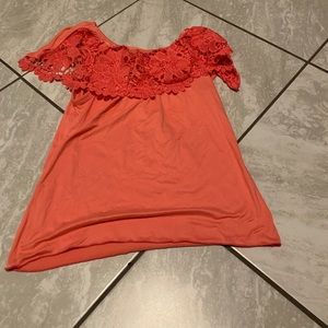 Off the shoulder blouse